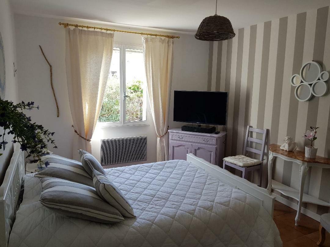 サラン・ド・ジロー Le Flamant Rose Bed & Breakfast エクステリア 写真